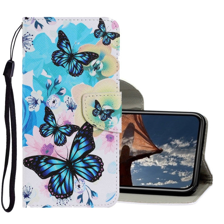 Coloured Drawing Pattern Horizontal Flip PU Leather Case with Holder & Card Slots & Wallet & Lanyard, For iPhone XS Max