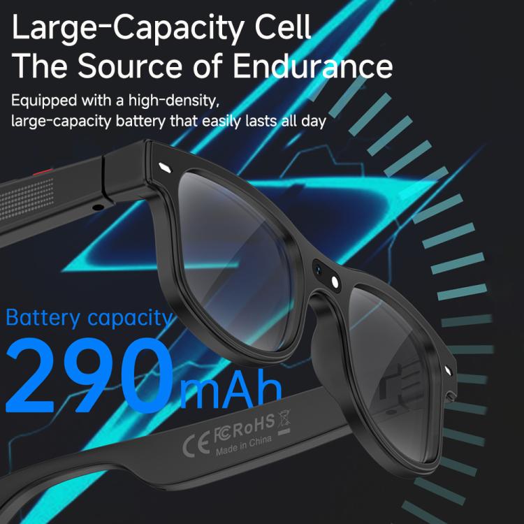 AIMB-G3 8MP Smart AI Glasses with Voice Calling, AI Photo & Translation