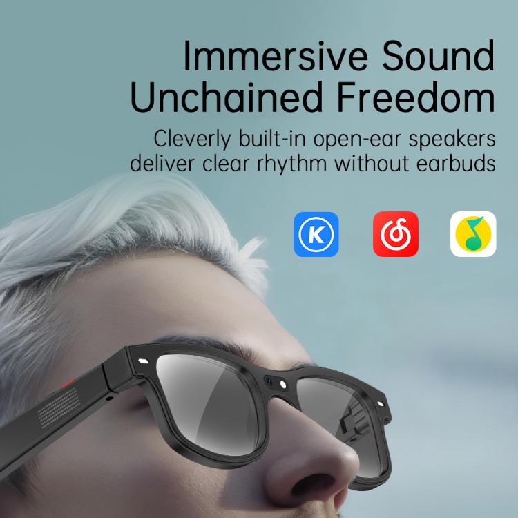 AIMB-G3 8MP Smart AI Glasses with Voice Calling, AI Photo & Translation