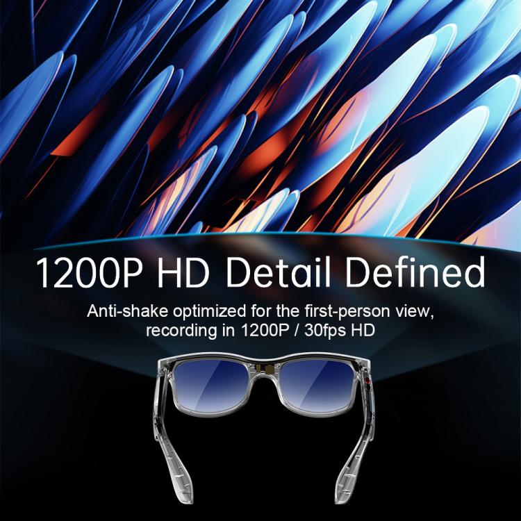 AIMB-G3 8MP Smart AI Glasses with Voice Calling, AI Photo & Translation