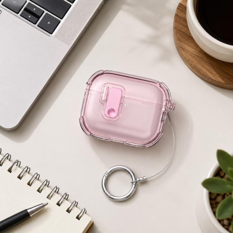 XDcase Transparent Silicone Automatic Pop-Up Earbud Case, For AirPods Pro 3, For AirPods 4, For AirPods Pro 2 / 1