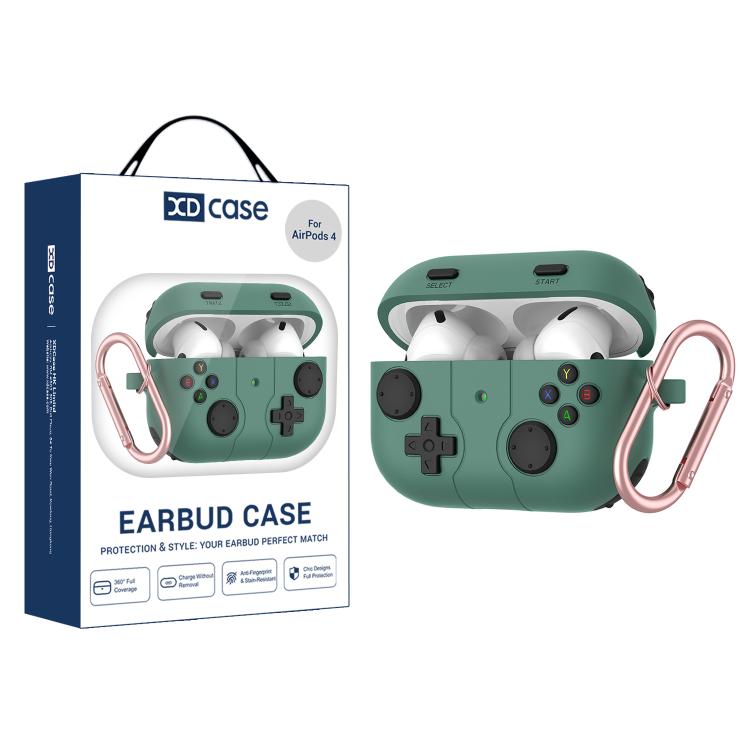 XDcase Retro Game Console Style Silicone Earbuds Case, For AirPods Pro 3, For AirPods 4, For AirPods Pro 2 / 1
