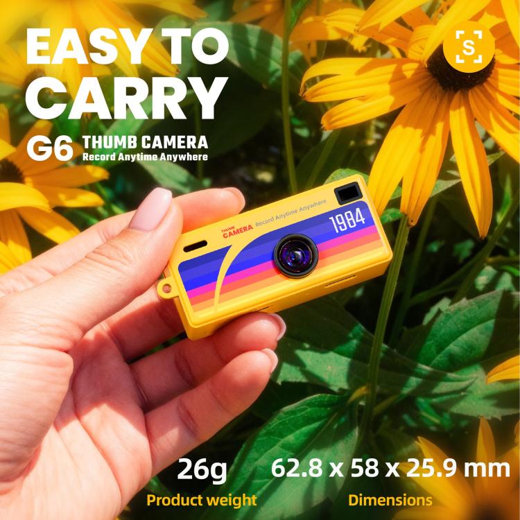 G6 0.96 inch TFT Screen Children Mini Digital Camera