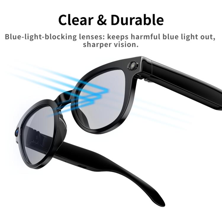 MT3 8MP Smart AI Glasses with Wi-Fi, Touch Control & Bluetooth Calling