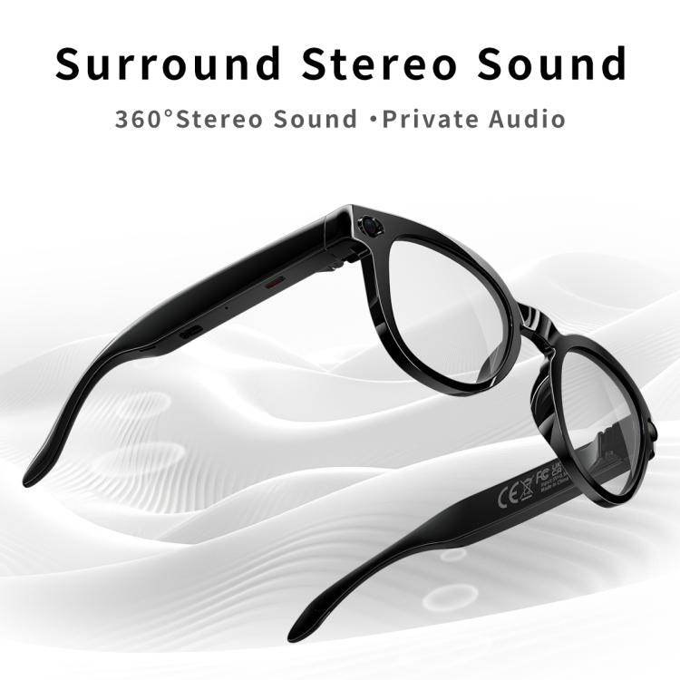 MT3 8MP Smart AI Glasses with Wi-Fi, Touch Control & Bluetooth Calling