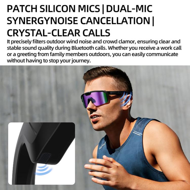 Q01 Outdoor Cycling Smart AI Glasses with 8MP Camera