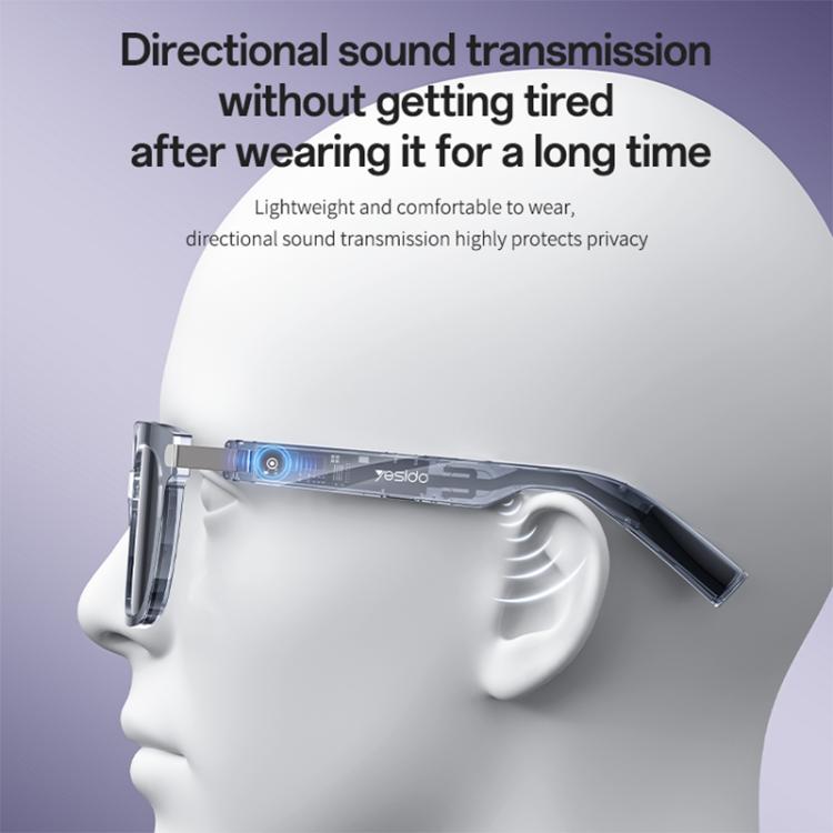 Yesido IO41 Smart Bluetooth Glasses with IP54 Water Resistance