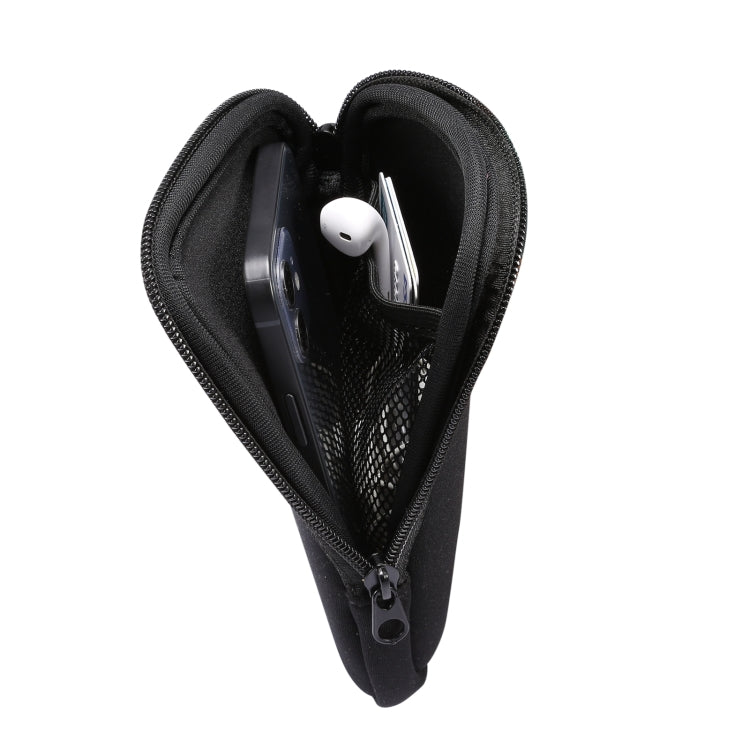 Universal Elasticity Zipper Protective Case Storage Bag with Lanyard For iPhone 12 mini / 4.7-5.4 inch Smart Phones, For iPhone 12 mini