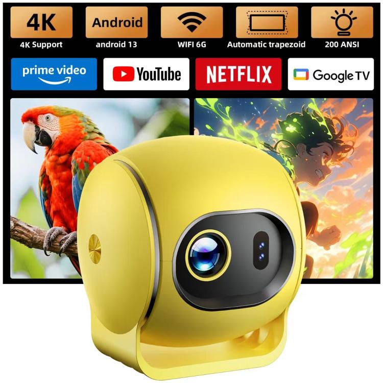Q3 720P 150ANSI LCD Display Smart Projector, 1GB+8GB, Electric Focus, EU Plug, US Plug, UK Plug, AU Plug