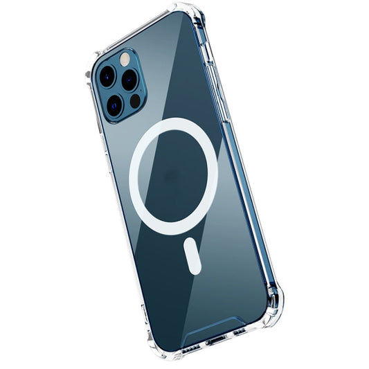 Clear Four-corner Airbag Shockproof Case with MagSafe, For iPhone 12 mini