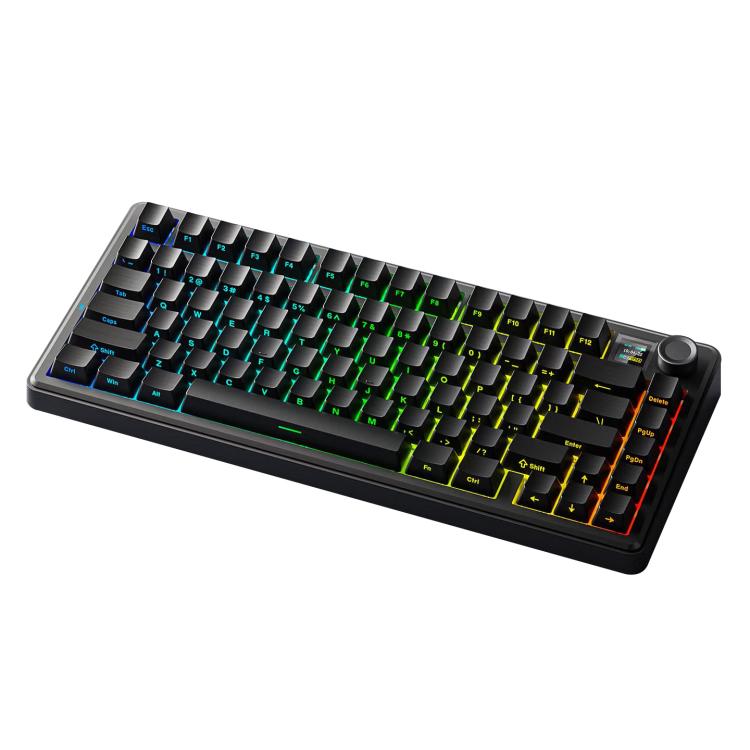 AULA F75MAX 80-Key Mechanical Keyboard – RGB, 2.4G/Bluetooth/Wired, 4000mAh