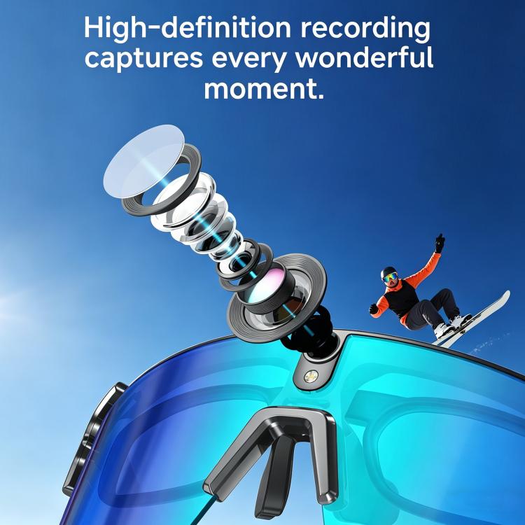 L805 Smart AI Cycling Glasses with 8MP Stabilization Camera