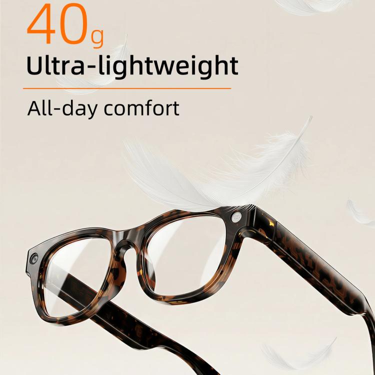 E06D 13MP Smart AI Glasses with 1080P 30FPS Video & Calling