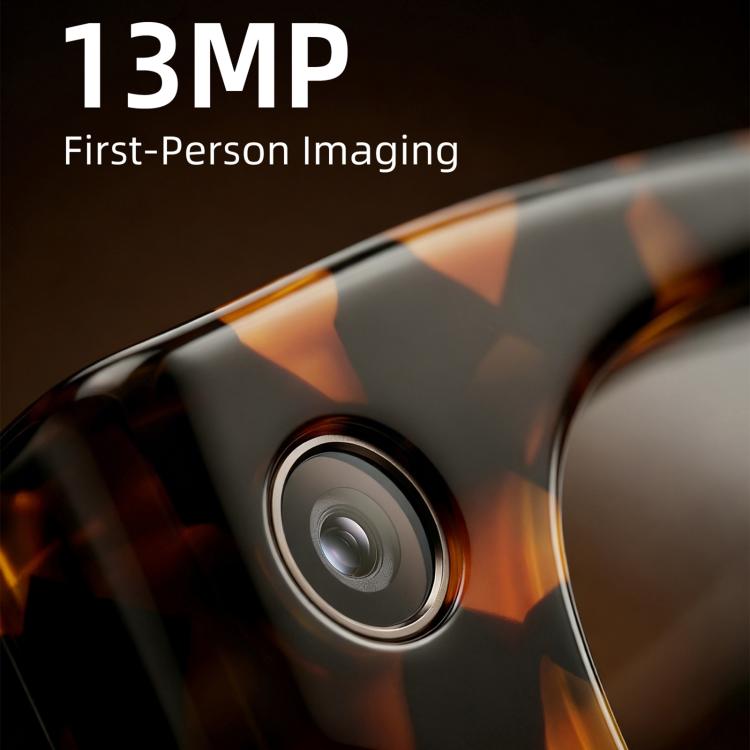 E06D 13MP Smart AI Glasses with 1080P 30FPS Video & Calling