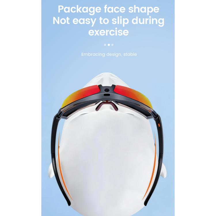 E08 13MP Smart AI Cycling Glasses with 1080P 30FPS Video & Calling
