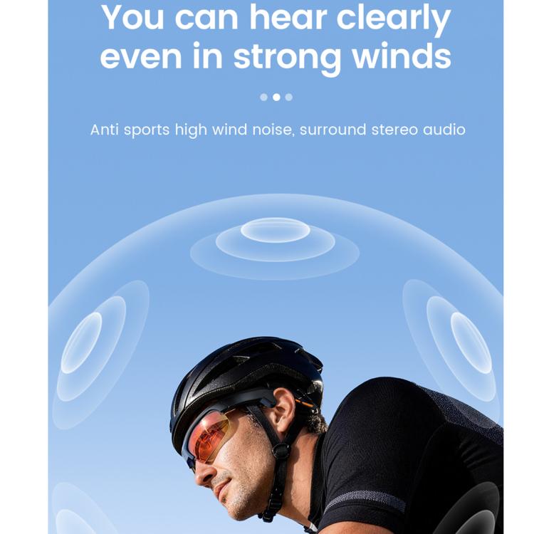 E08 13MP Smart AI Cycling Glasses with 1080P 30FPS Video & Calling
