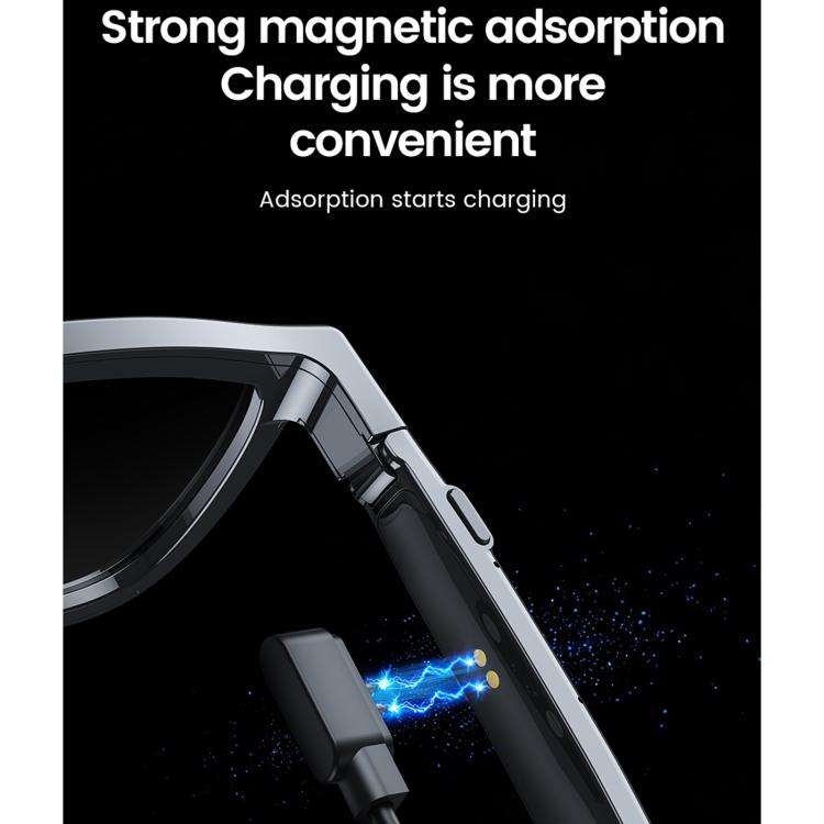 E05C Smart Audio Glasses with Dual-Mic Noise Cancellation & AI