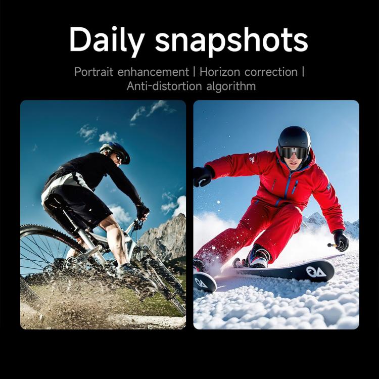 L085 8MP AI Cycling Smart Glasses with Noise Cancellation & Calling