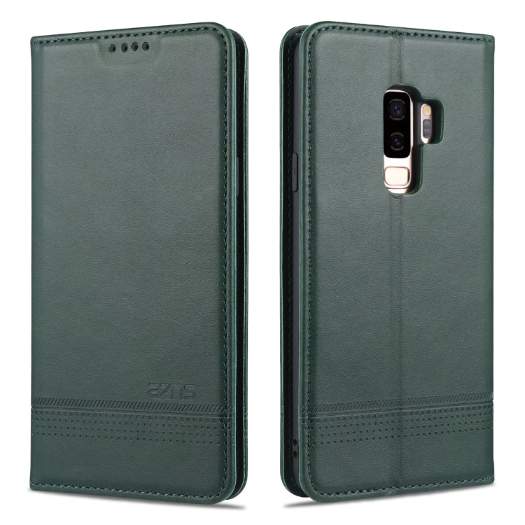AZNS Magnetic Calf Texture Horizontal Flip Leather Case with Card Slots & Holder & Wallet, For Samsung Galaxy S8, For Samsung Galaxy S8+, For Samsung Galaxy S9, For Samsung Galaxy S9+