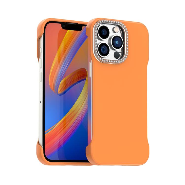 Candy Diamond Half-frame Frosted PC Hybrid TPU Phone Case, For iPhone 13, For iPhone 12, For iPhone 12 Pro Max