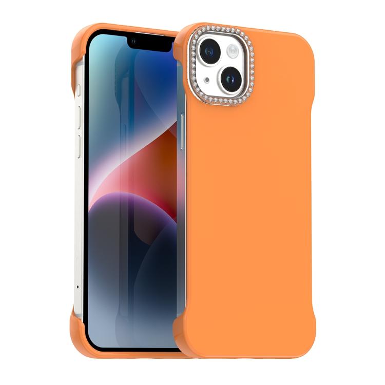 Candy Diamond Half-frame Frosted PC Hybrid TPU Phone Case, For iPhone 13, For iPhone 12, For iPhone 12 Pro Max