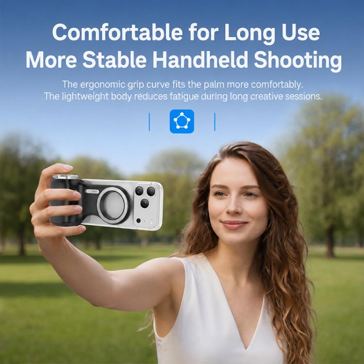 Yesido SF39 Magnetic Phone Holder & Shooting Grip – Bluetooth Remote, Tripod Ready