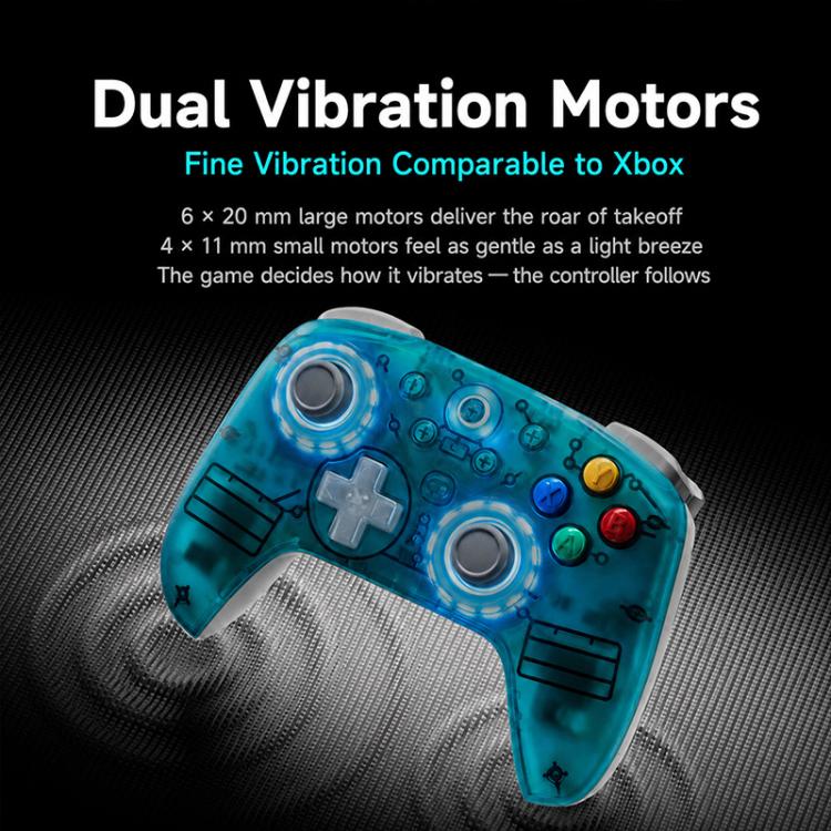 8BitDo TMR Joystick Dual Trigger Tri-Mode Wireless Gaming Controller