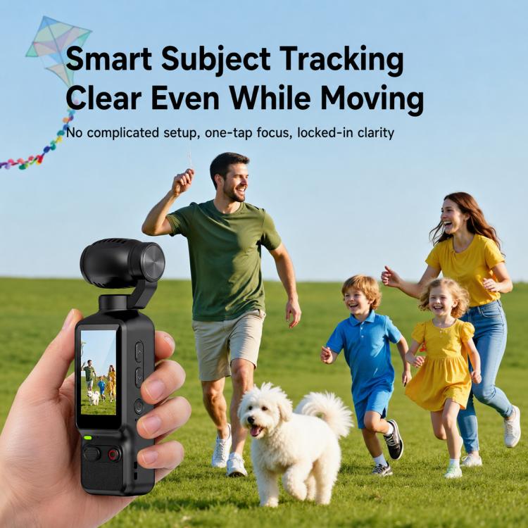 LK-032 Pocket Vlog Camera – 1080P, 180° Rotating Lens, 1.97″ HD Screen