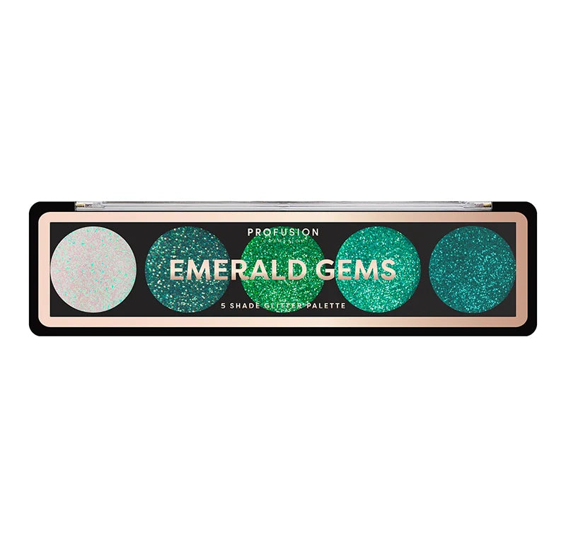 GLITTER GEMS | 5 SHADE GLITTER PALETTES