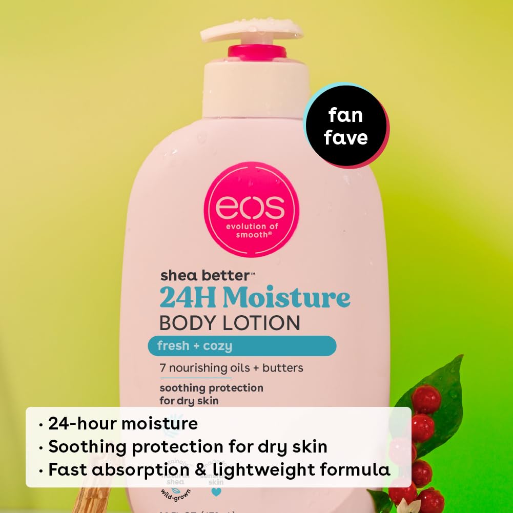 EOS Shea Better 24H Body Lotion - Fresh + Cozy