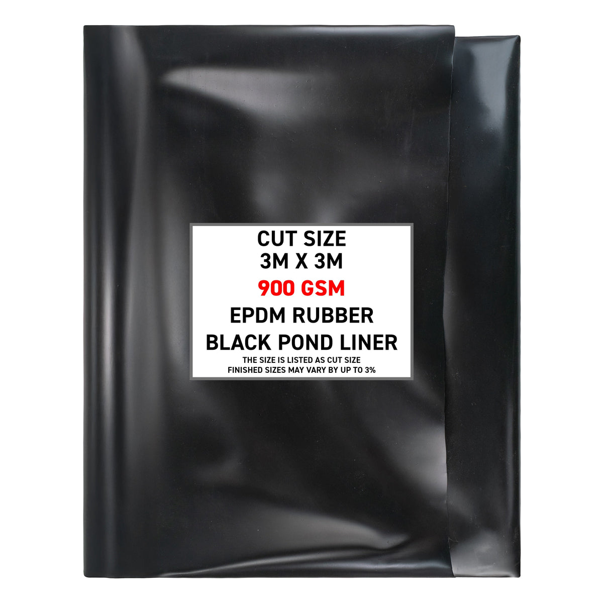 Pond Liner EPDM  3m x 3m