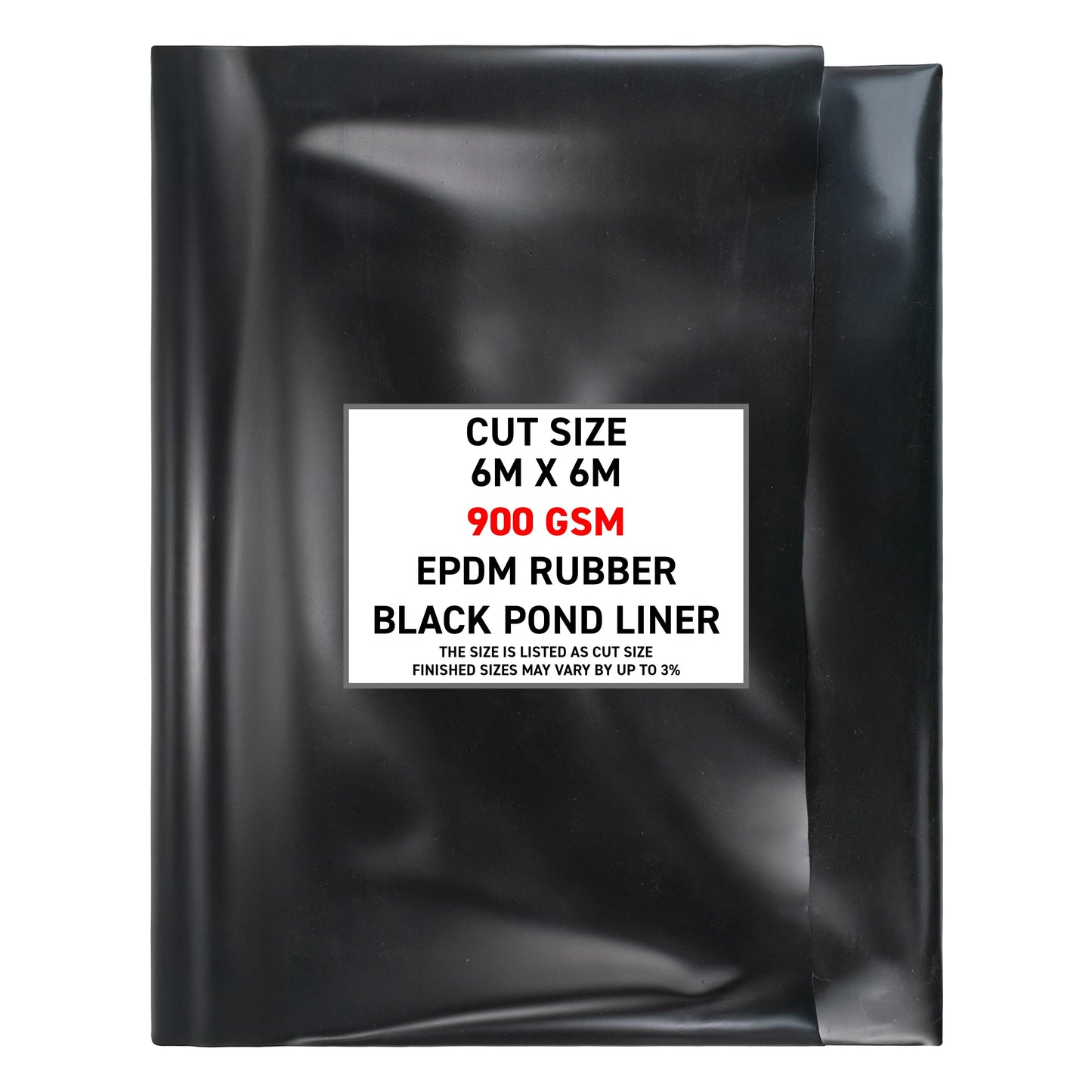 Pond Liner EPDM  6m x 6m