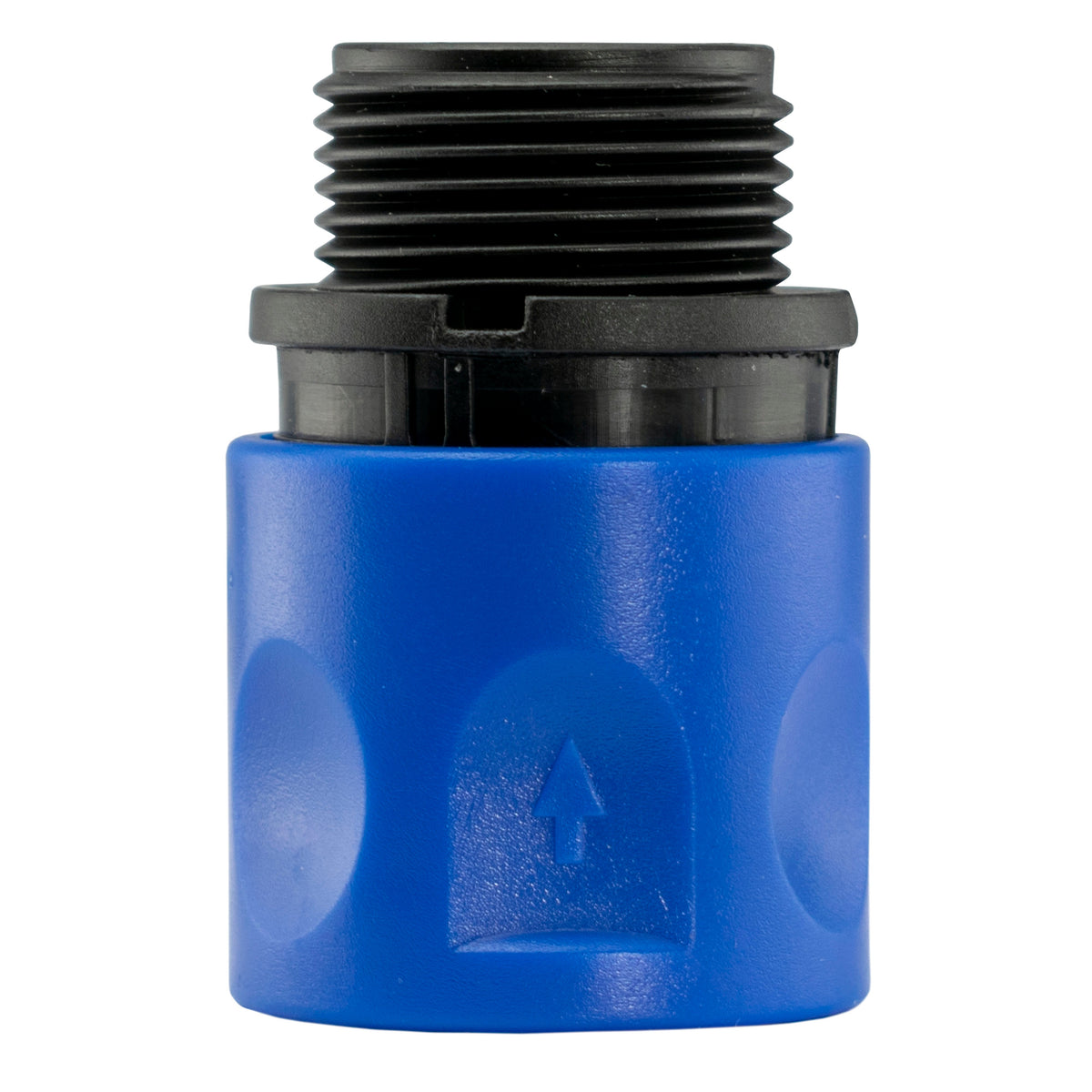 IBC 2” S60X6 Cap with ¾” BSP Threaded Hose Connector Blue