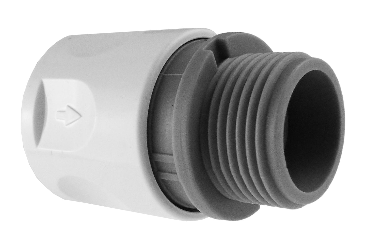 Hose Connector WL with In-Line BSPF Valve and Geka Type Connector