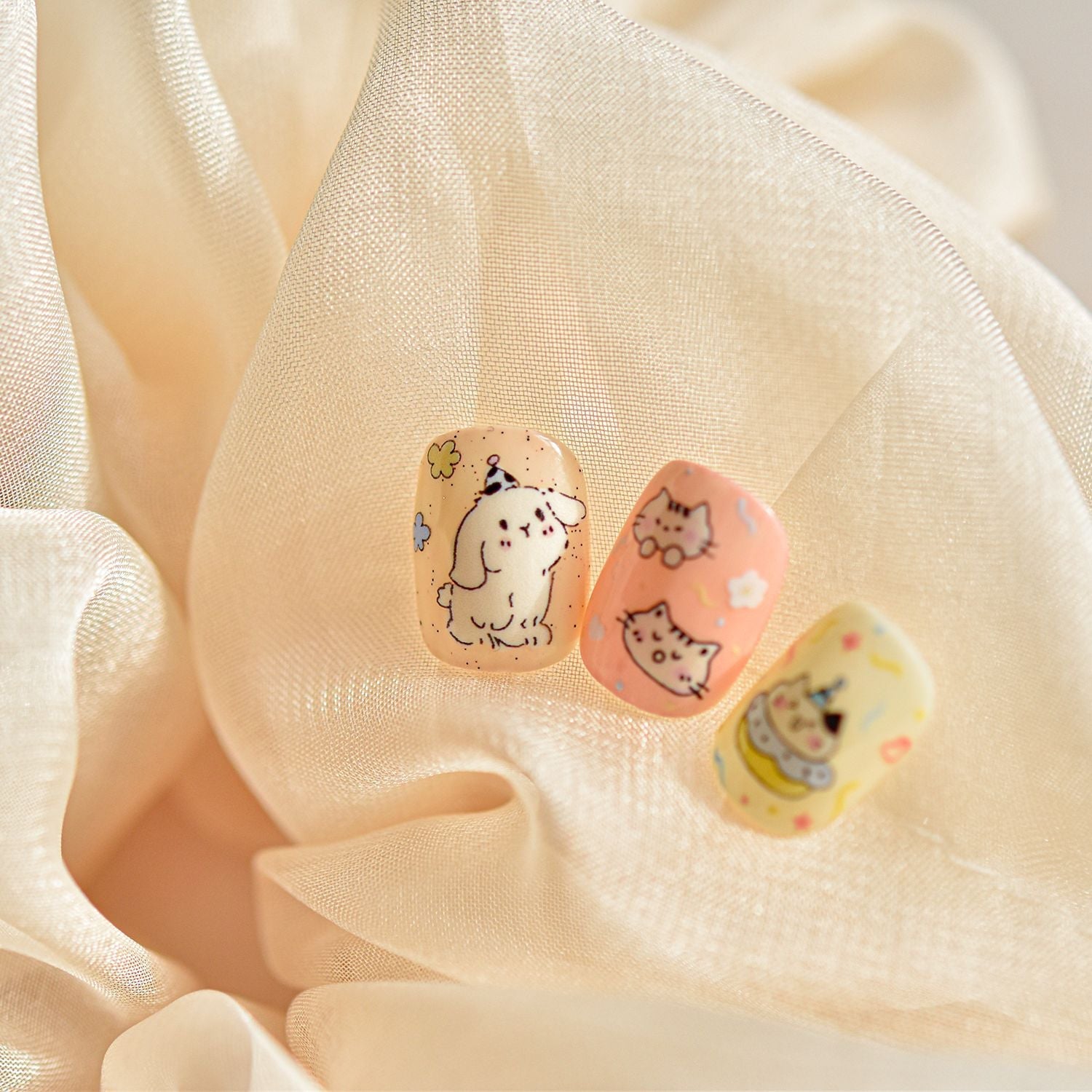 Hello Claws | Fluffy Puppy 5D Nail Deco Sticker