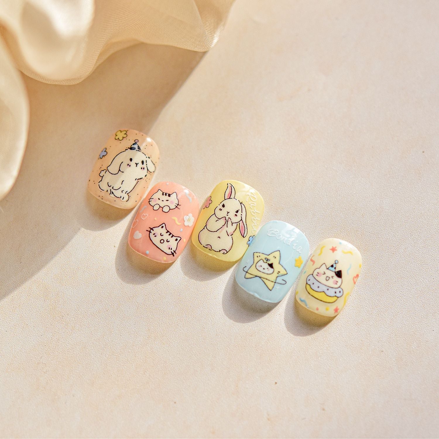 Hello Claws | Fluffy Puppy 5D Nail Deco Sticker