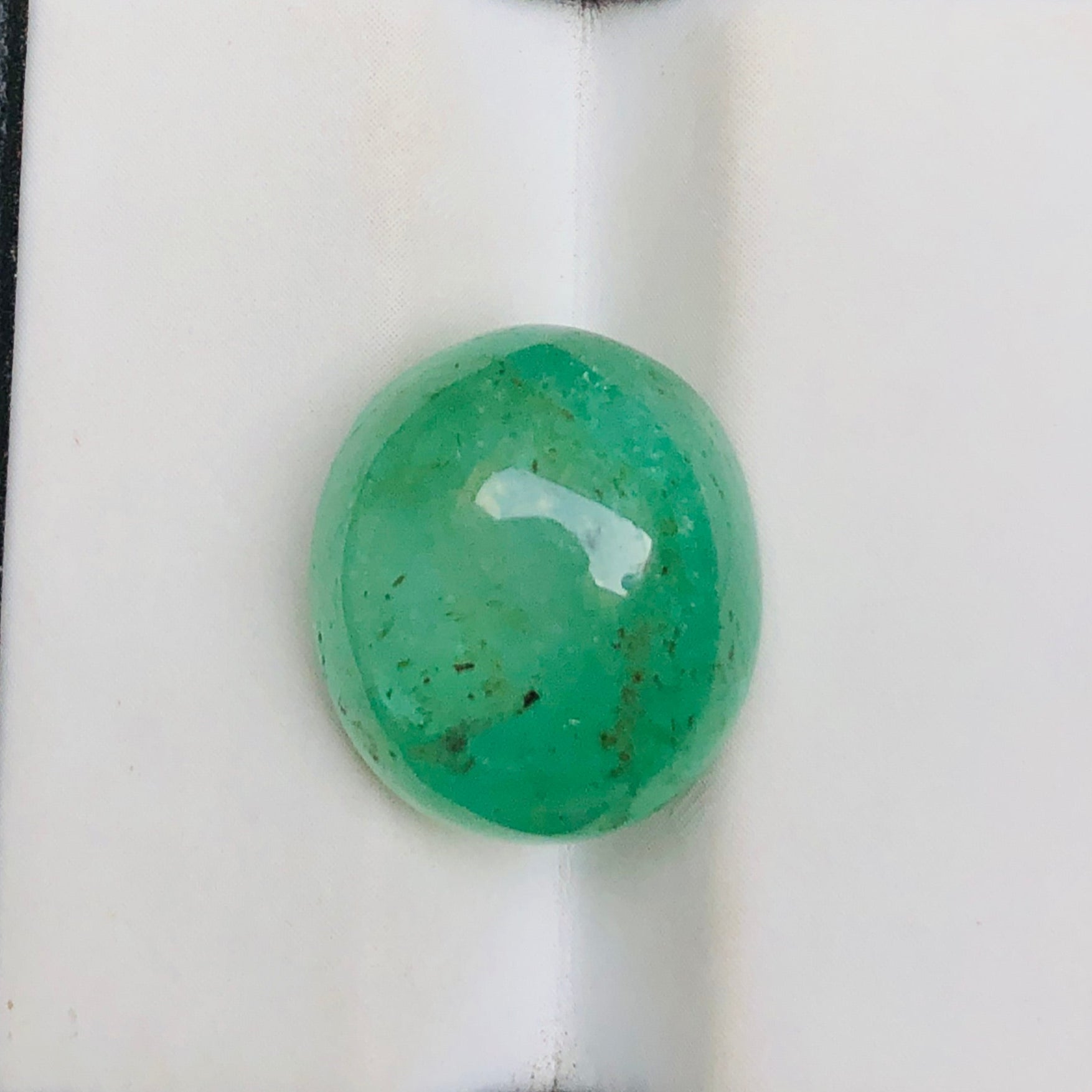 11.60ct Emerald for sale - Budh Ratna - Zamurd - Pachu Stone, Markat Mani Stone - 16x14.5mm