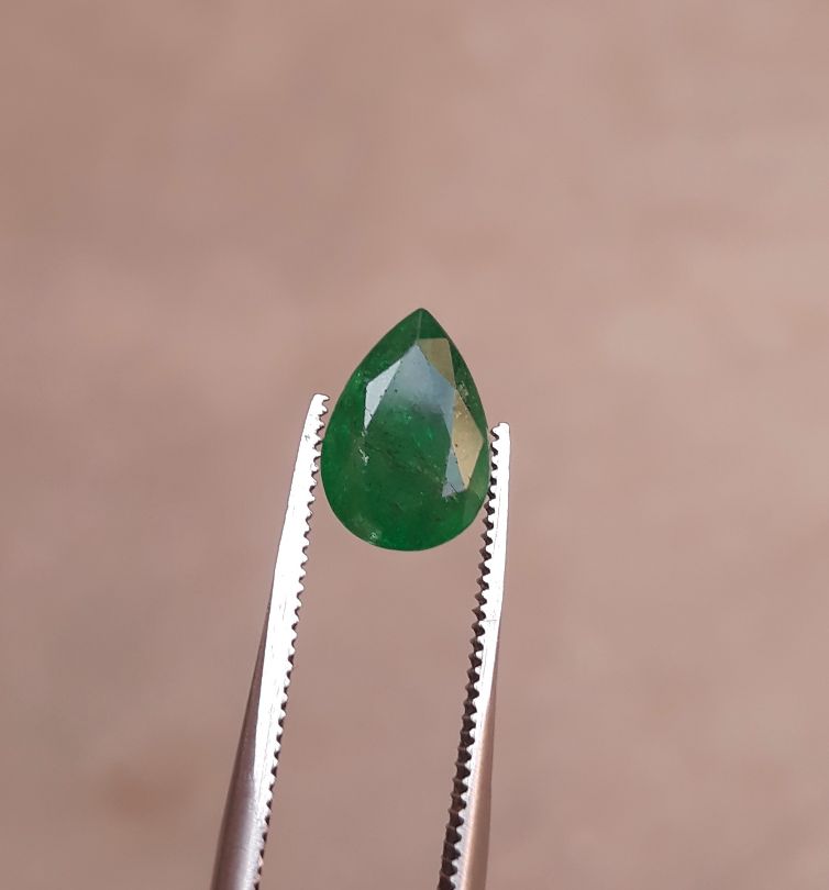 2.80ct Emerald Gemstone - Budh Ratna - Zamurd - Panna Stone, Pachu Stone, Markat Mani Stone -10x7mm