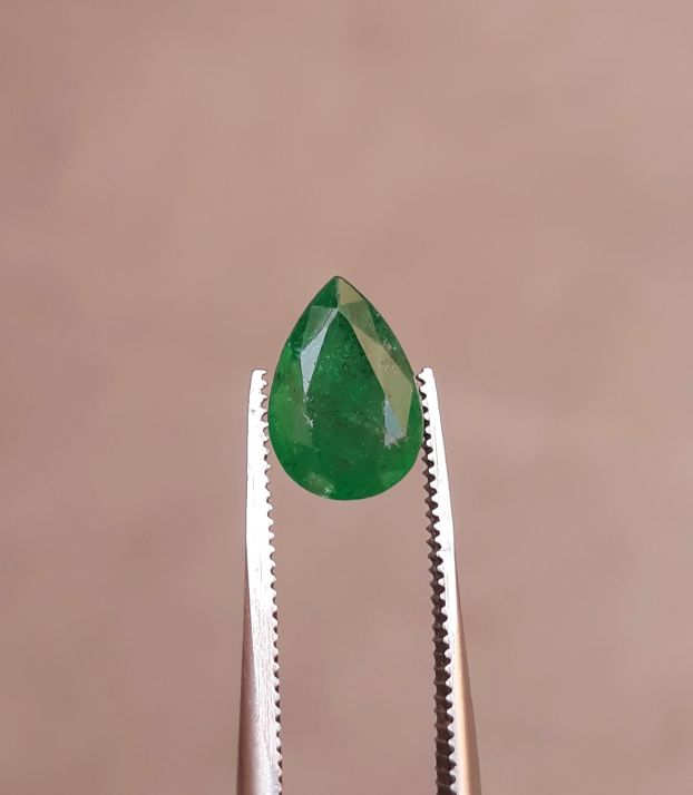 2.80ct Emerald Gemstone - Budh Ratna - Zamurd - Panna Stone, Pachu Stone, Markat Mani Stone -10x7mm