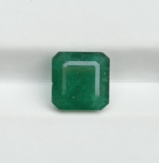 3.60ct Square Cut Emerald for Sale - Budh Ratna - Zamurd - Panna Stone, Pachu Stone, Markat Mani Stone - 9mm