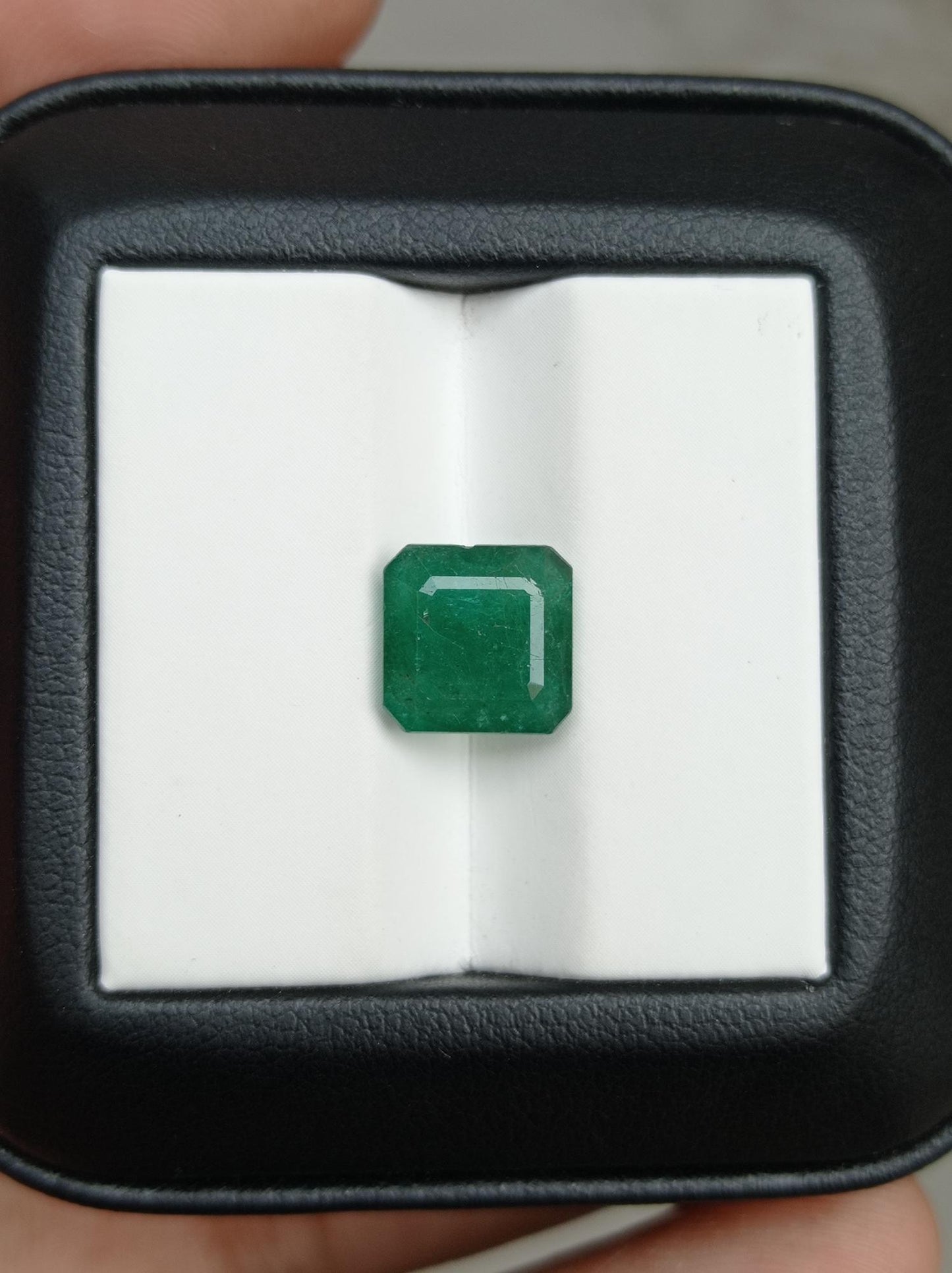 3.60ct Square Cut Emerald for Sale - Budh Ratna - Zamurd - Panna Stone, Pachu Stone, Markat Mani Stone - 9mm