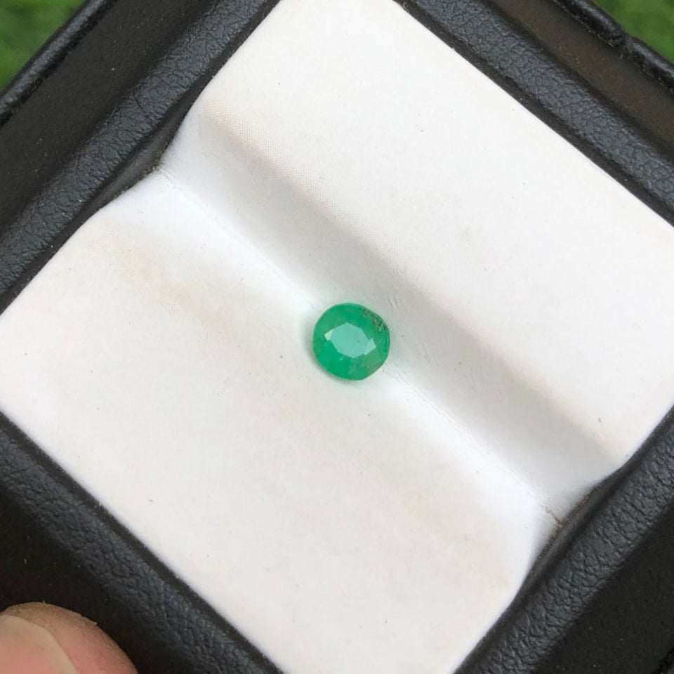 0.55Ct Emerald for sale - Budh Ratna - Zamurd - Pachu Stone, Markat Mani Stone - 6mm