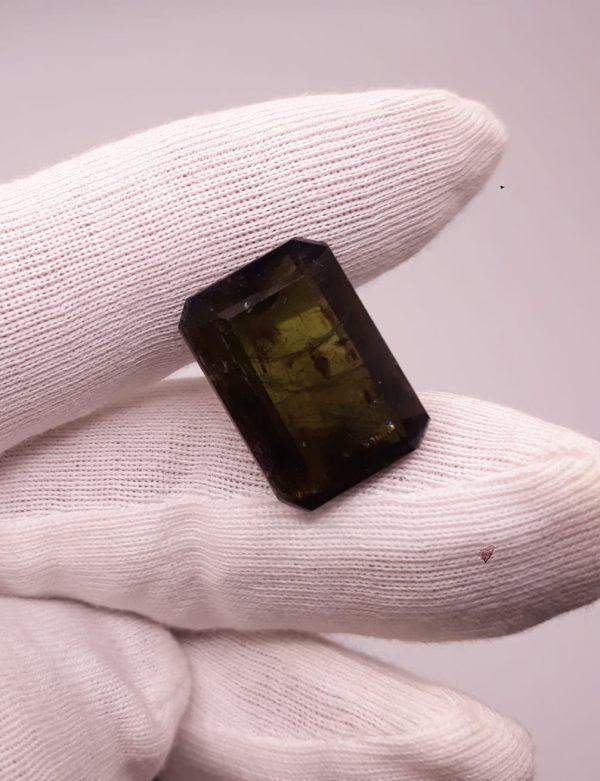 13.8ct Epidote - Epidote Crystal - Epidote for sale - Zabarjad - 18x13x6.8mm