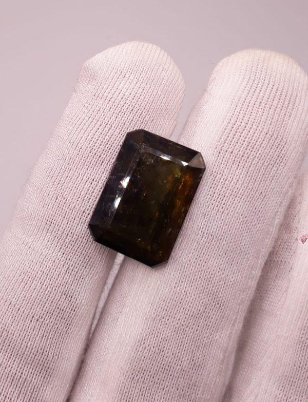 13.8ct Epidote - Epidote Crystal - Epidote for sale - Zabarjad - 18x13x6.8mm