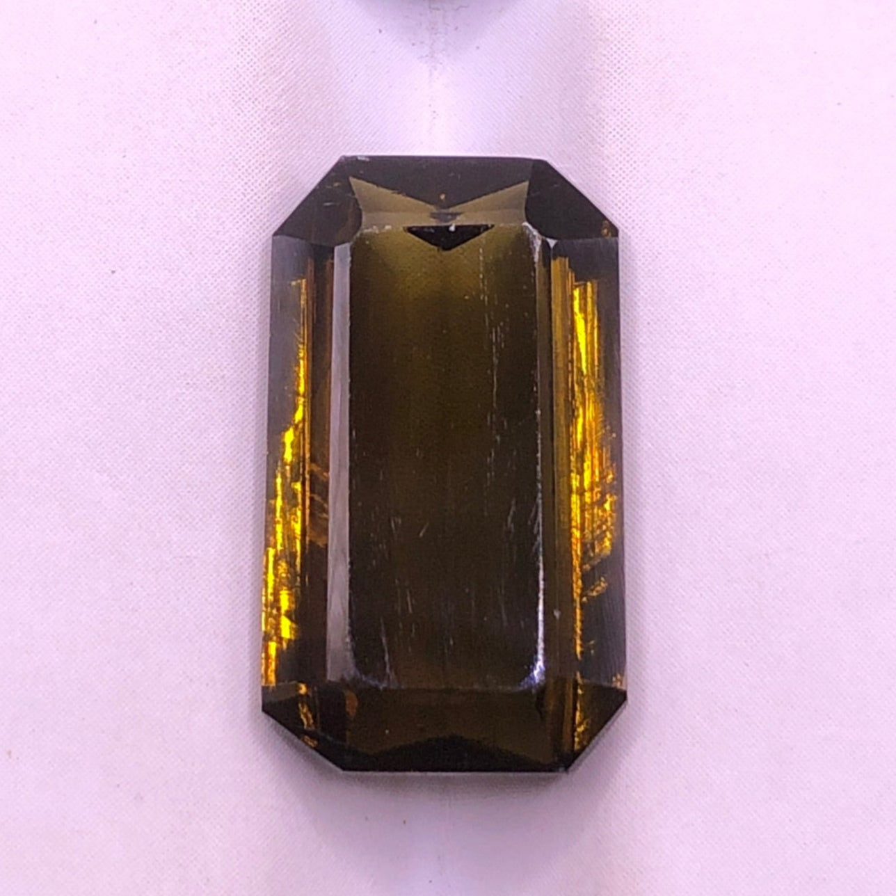 11.9ct Rare Epidote Gem- 11x18mm