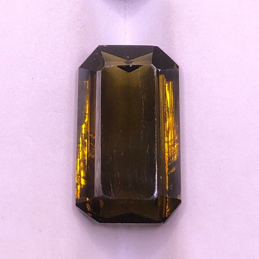 11.9ct Rare Epidote Gem- 11x18mm