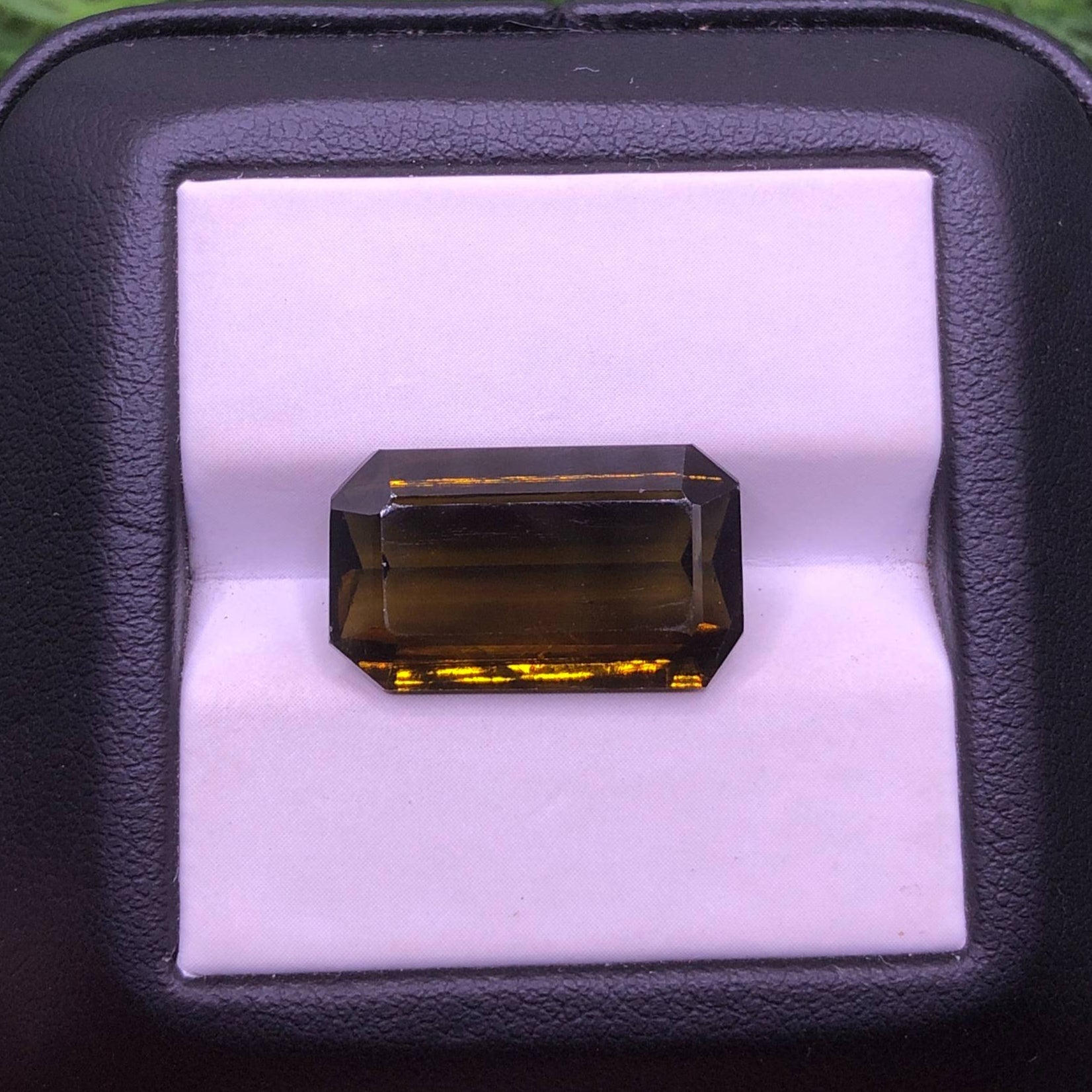 11.9ct Rare Epidote Gem- 11x18mm