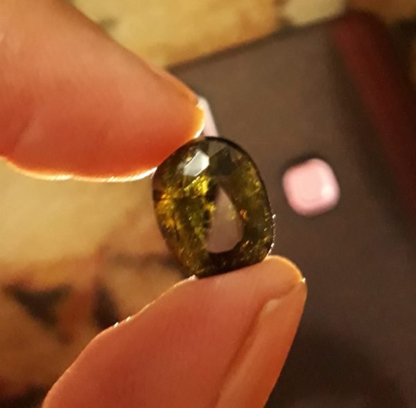6.3ct Epidote - Epidote Crystal - Epidote for sale - Zabarjad - 12.5x10mm