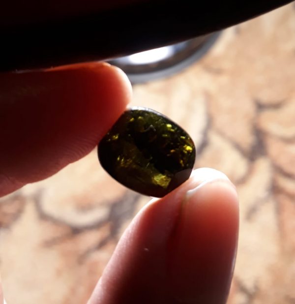 6.3ct Epidote - Epidote Crystal - Epidote for sale - Zabarjad - 12.5x10mm