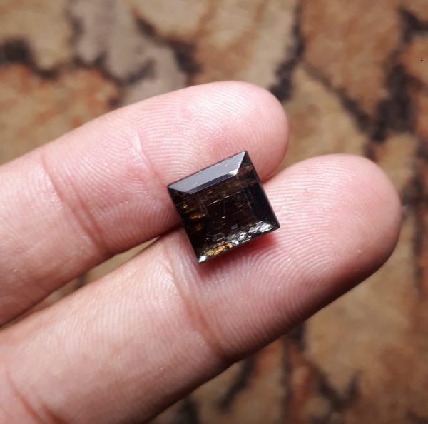 5.7ct Epidote - Epidote Crystal - Epidote for sale - Zabarjad - 10x9.5mm